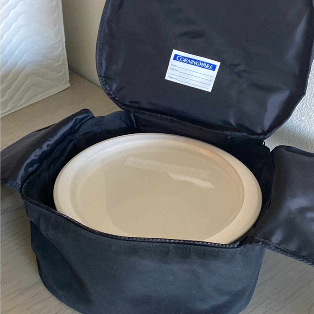 CorningWare Black Carrying Case